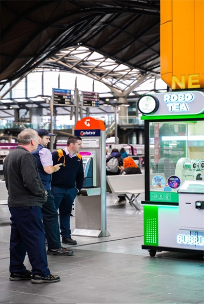 نجاح بيع شاي الفقاعات ، يشارك العملاء الاستراليون حبهم